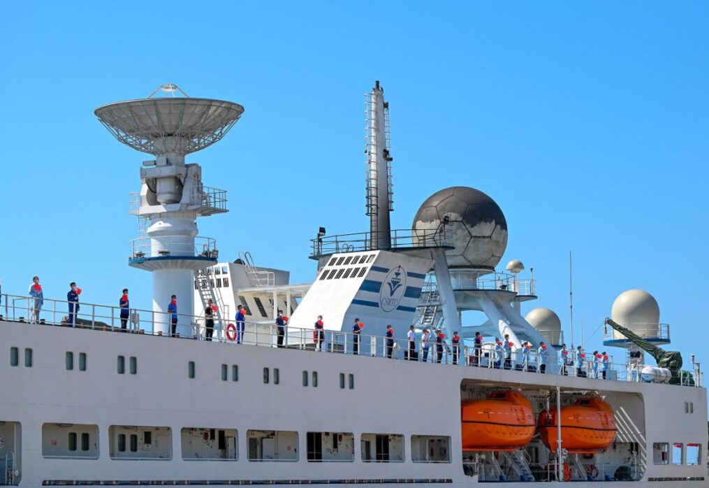 Beijing Naval Surveillance Ship Docks in S African Port…